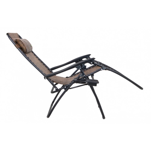 Leżak ogrodowy z podstawką